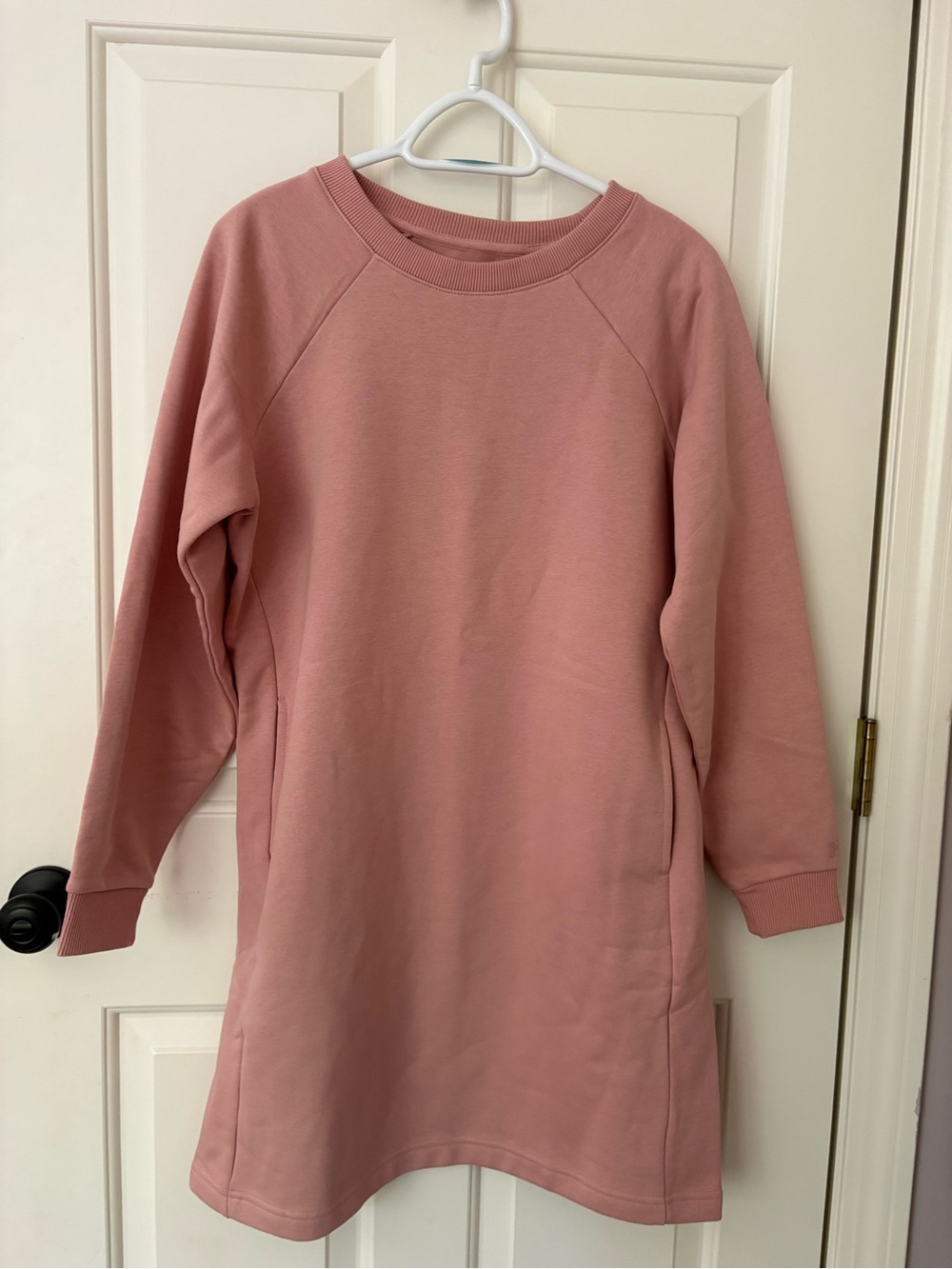 Pact Dusty Rose Crewneck Sweatshirt